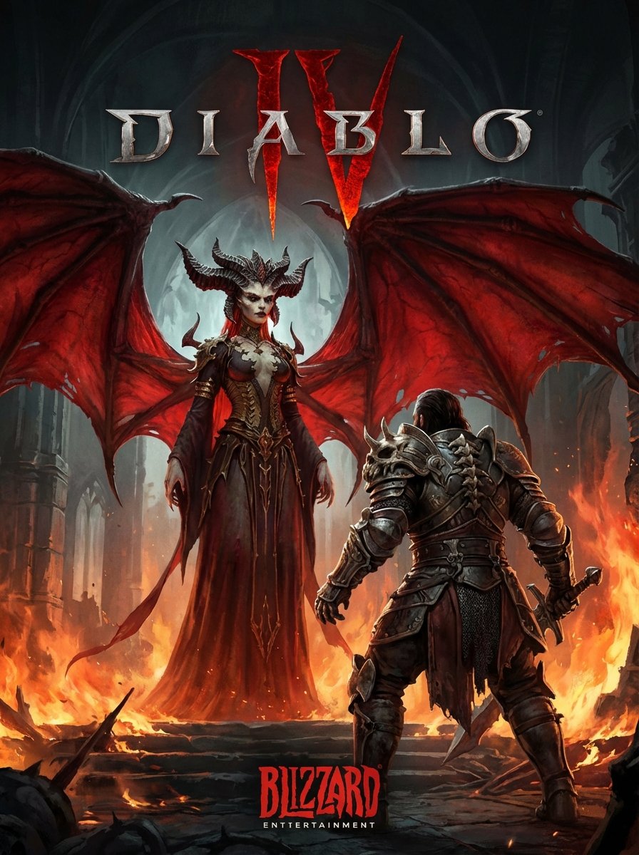 暗黑破坏神 4（Diablo 4） 游戏封面