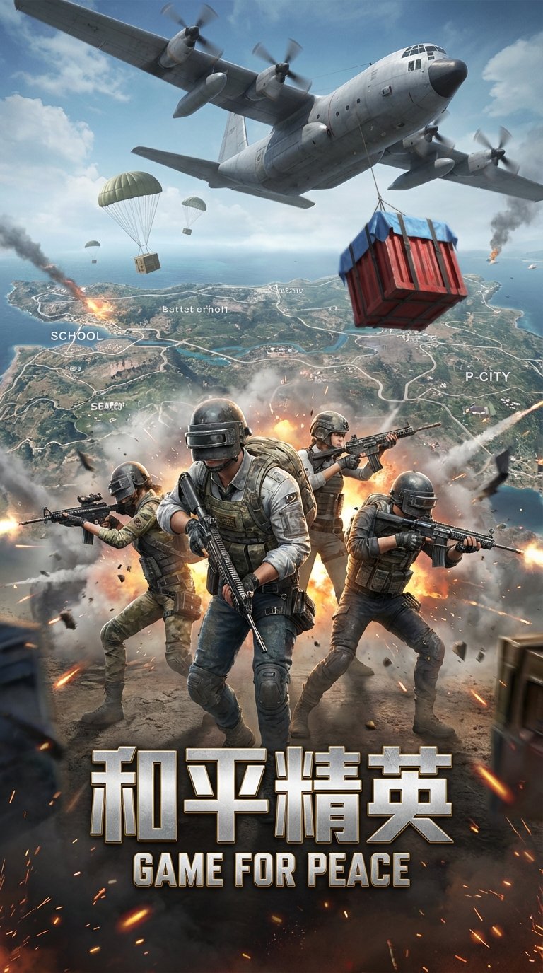 和平精英 (Peacekeeper Elite) 游戏封面